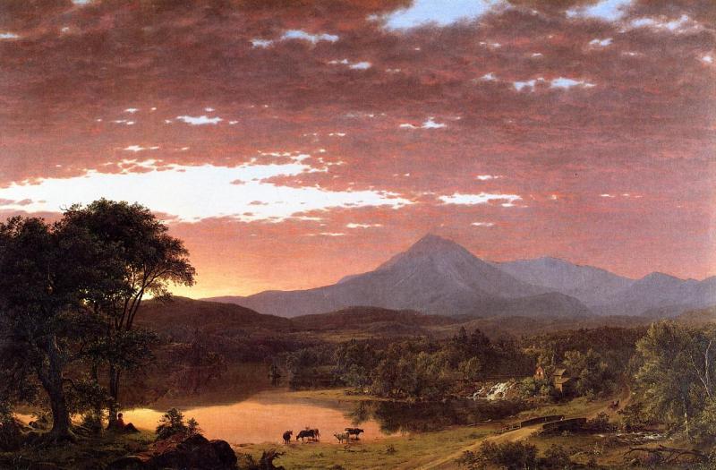 Frederic Edwin Church Mount Ktaadn